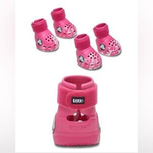 Barkbox X Crocs Pink Tie Dye Clogs - Glow in the Dark!